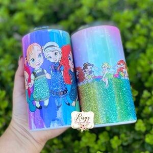Princess Kids 12oz Tumblers Sold as a Set of 2